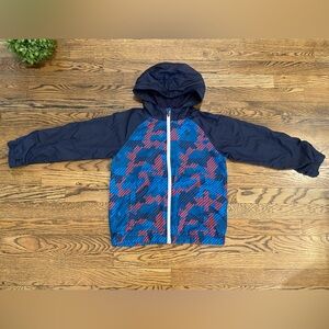 GymGo Hooded Windbreaker Jacket Sz M (7-8)